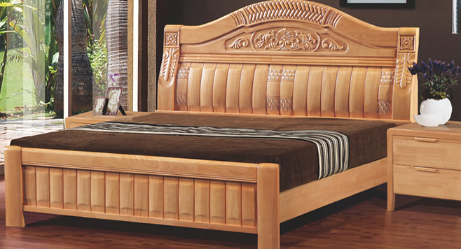 實木床2
