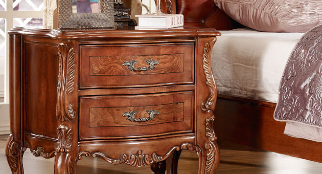 歐式床頭柜